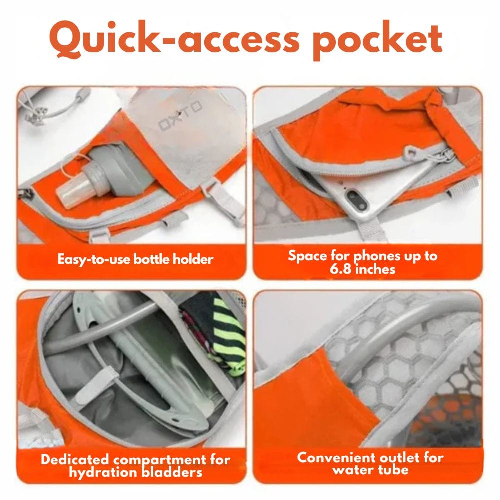 Mochila à prova d'água e multifuncional para ciclistas