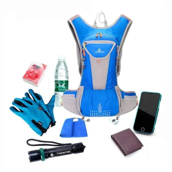 Mochila à prova d'água e multifuncional para ciclistas