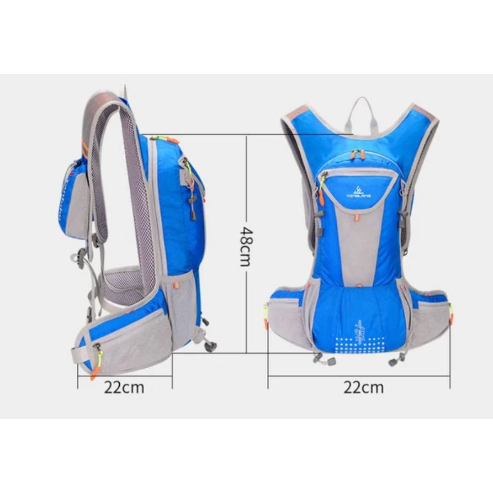 Mochila à prova d'água e multifuncional para ciclistas