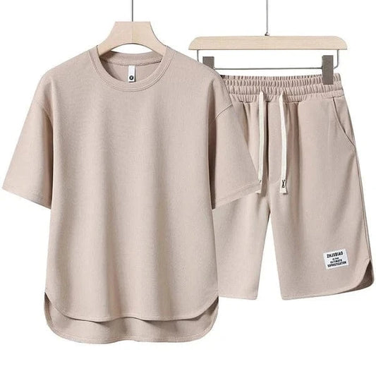 Conjunto de camiseta e calção ultraconfortável e respirável